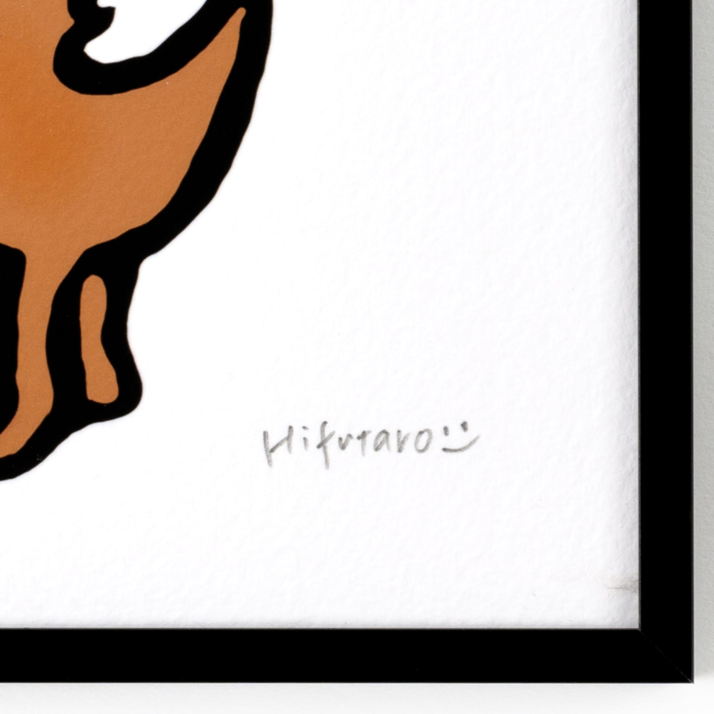 複製原画200角 "Hug" 額付き/直筆サイン入り ※受注生産
