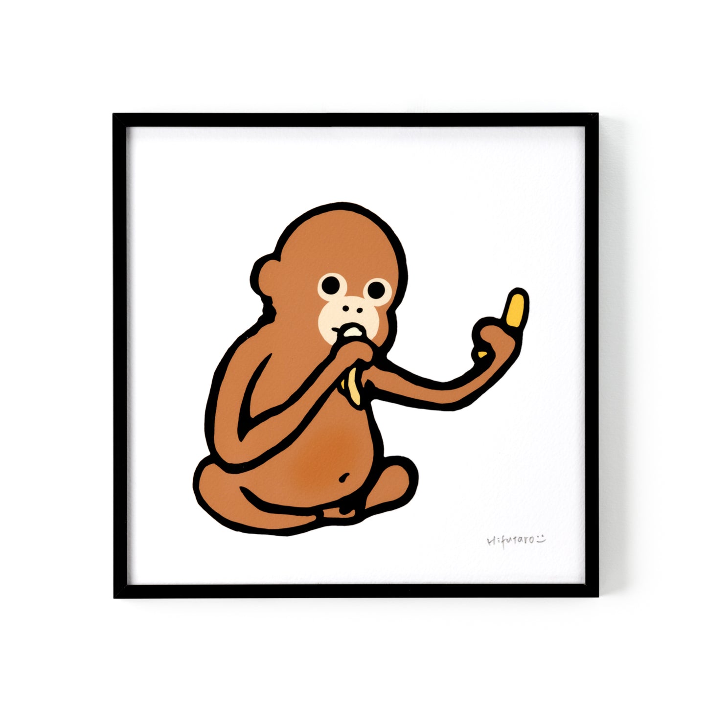 複製原画200角 "Generous baby" 額付き/直筆サイン入り ※受注生産