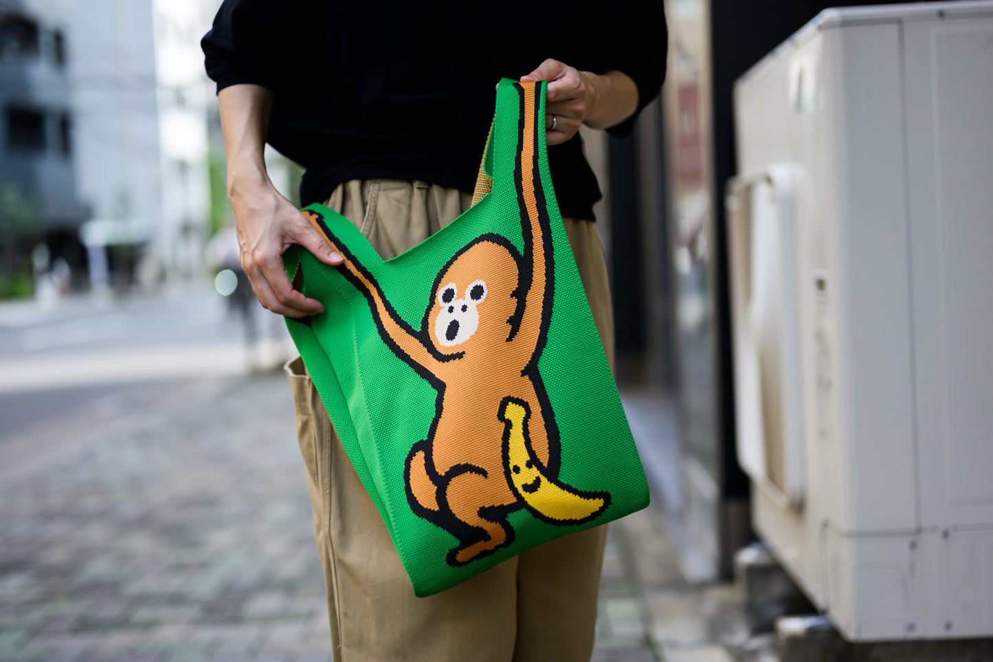 ニットマルシェバッグ "タミーバッグ"
