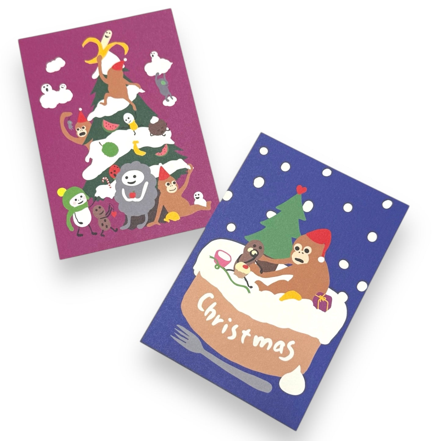 Postcard "Christmas tree"