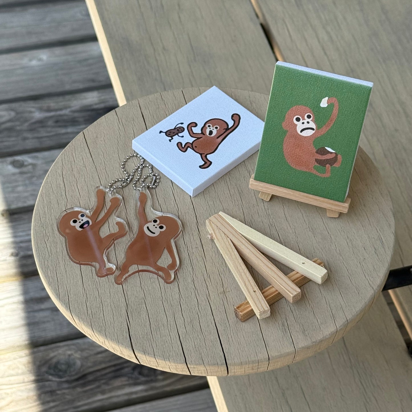 Acrylic Keychain "Playground"(Right)