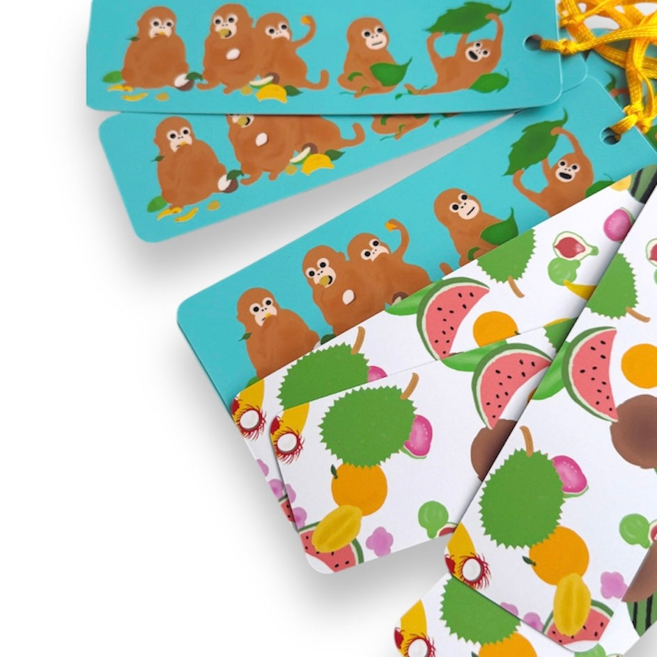 Orangutan Paper Bookmark