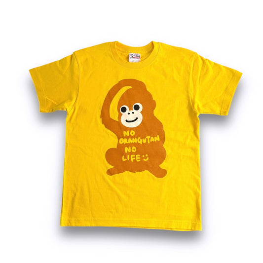 Tシャツ　"No orangutan No life"