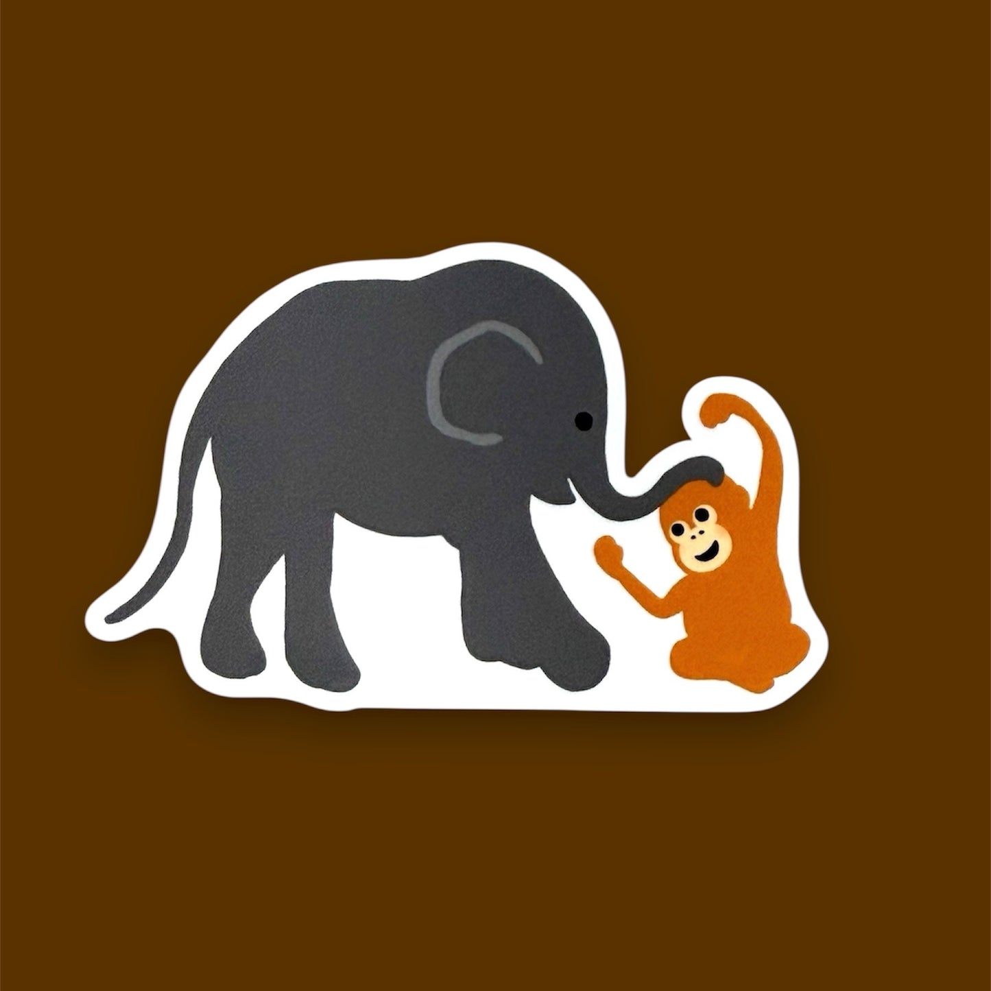 ステッカー ”ボルネオフレンズ”