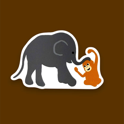 ステッカー ”ボルネオフレンズ”