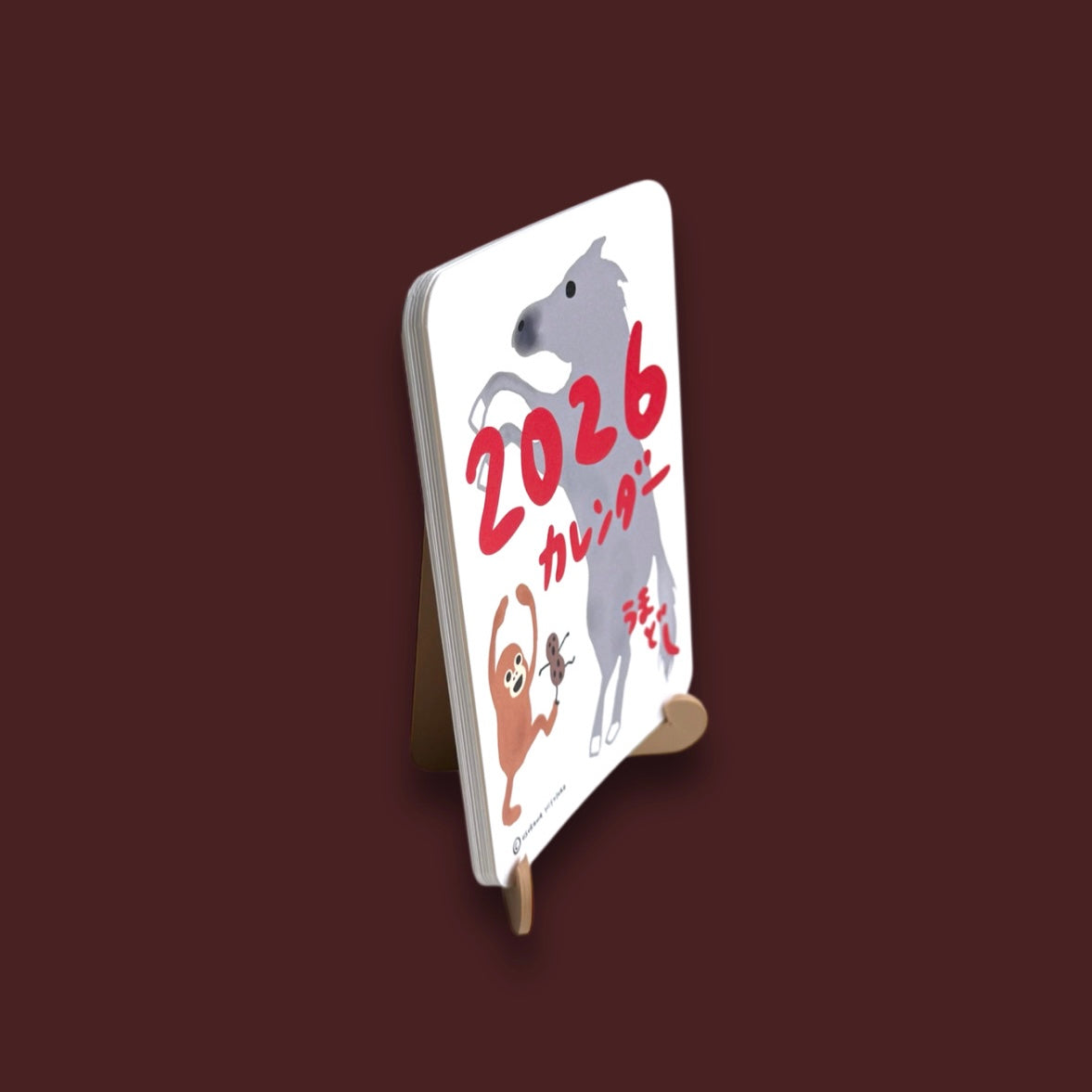 Desk Calendar 2026