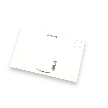 Postcard ”Everyday is Orangutan day”