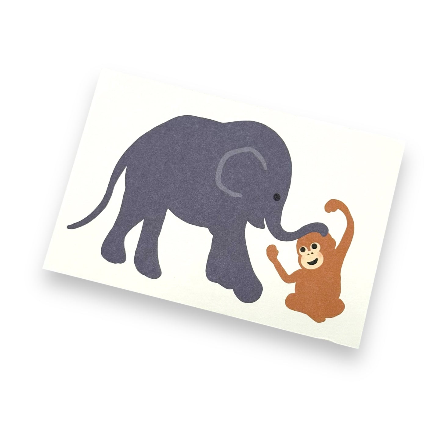 Postcard "Borneo friends"