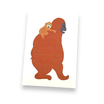 Postcard "Mom and me"-2