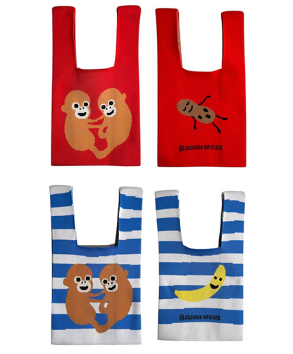 ニットマルシェバッグ (ミニ) ”ベスティーズバッグ”