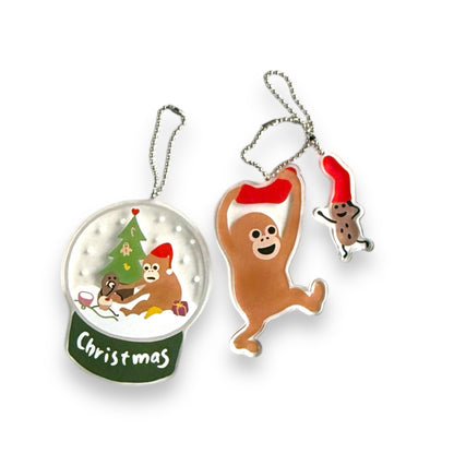 Acrylic Keychain (Christmas stocking) Set