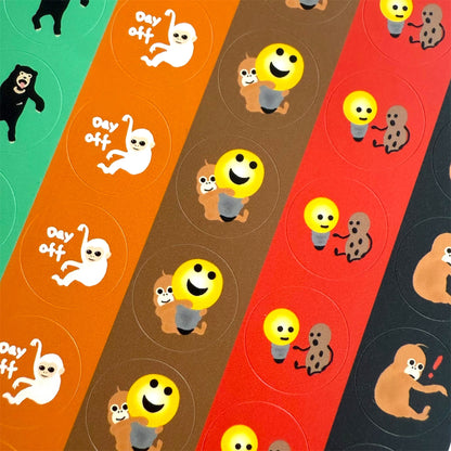 Round stickers (2 sheets)