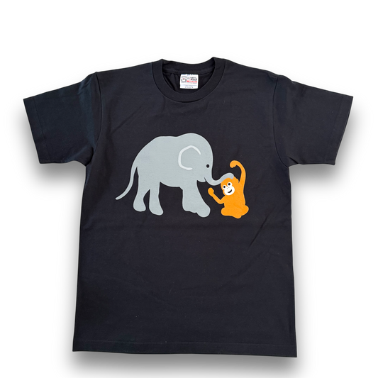 Tシャツ　"ボルネオゾウくんと"