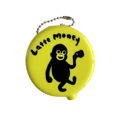 Rubber coin case "Latte money"