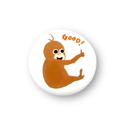 缶バッヂ　Good！