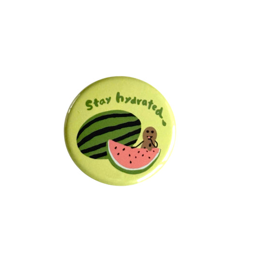 Button Badge "Watermelon"