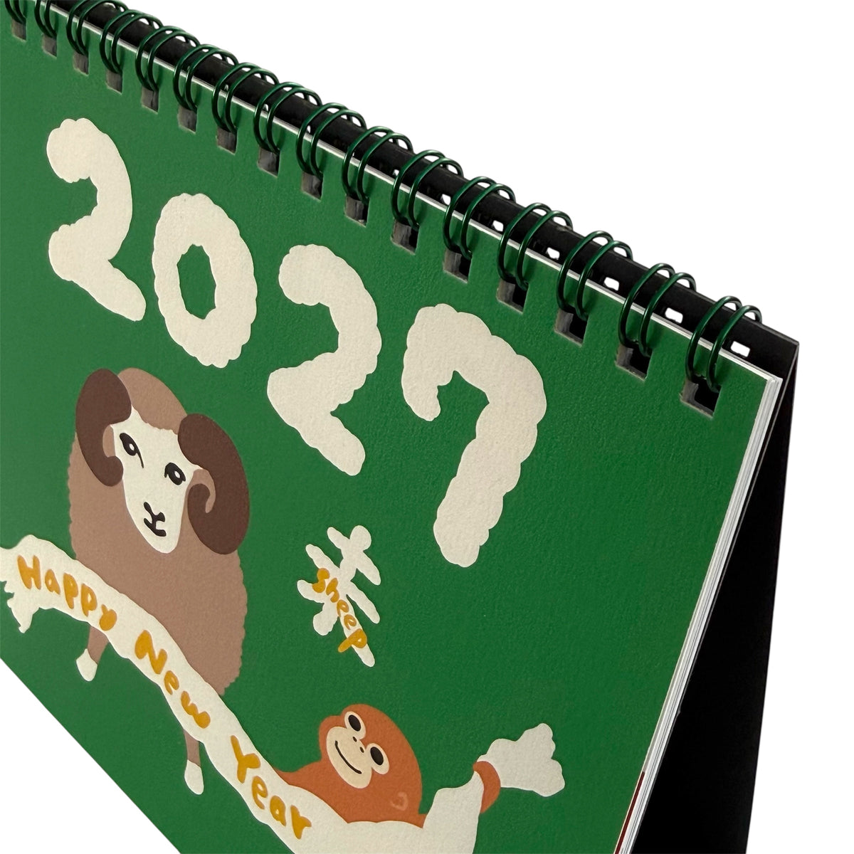 2027年 卓上カレンダー